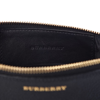 Burberry House Check Derby Peyton Crossbody Clutch Bag Black 6 of 8