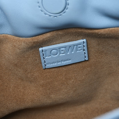 Loewe Nappa Mini Flamenco Knot Bag Dusty Blue 6 of 10