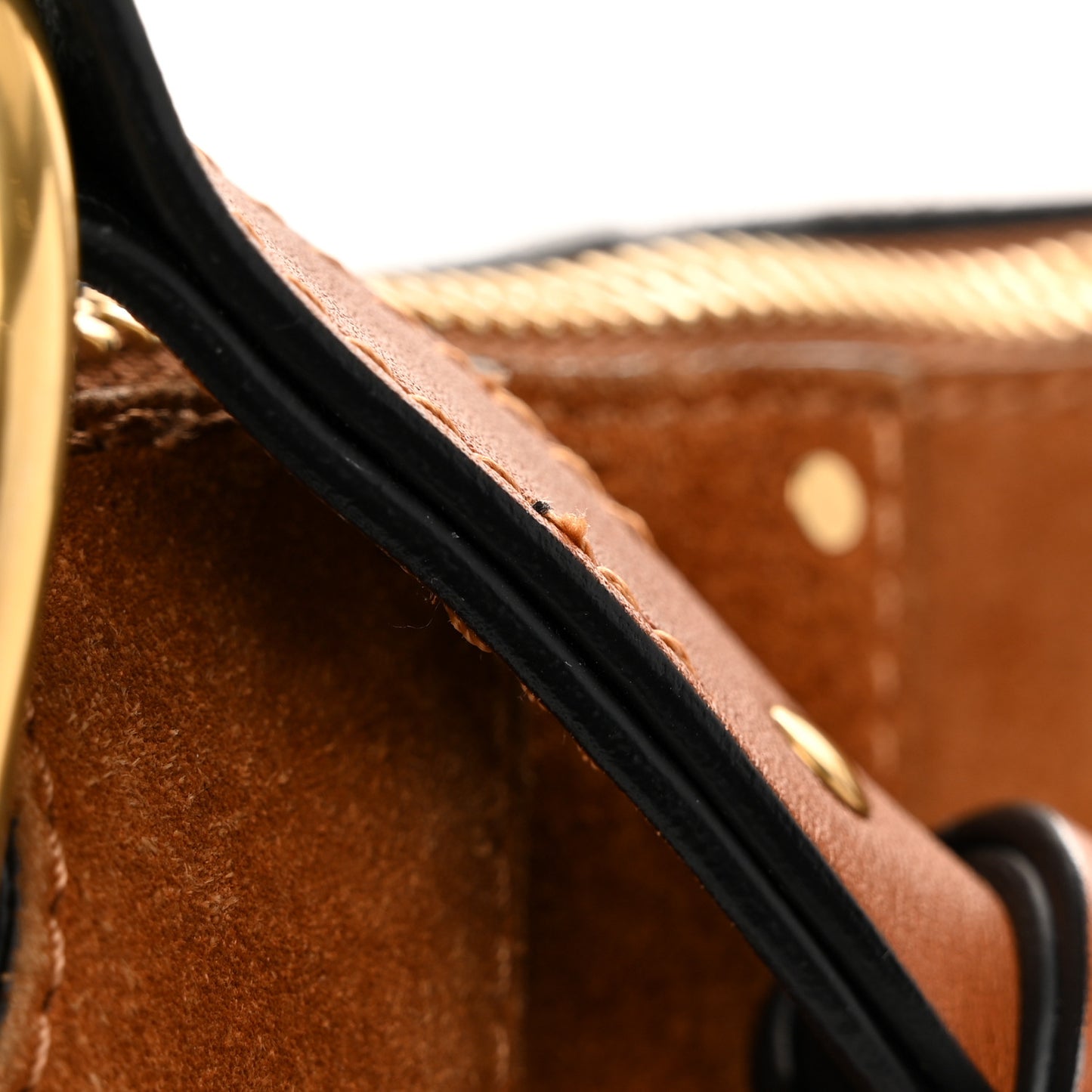 Suede Small Hayley Hobo Caramel