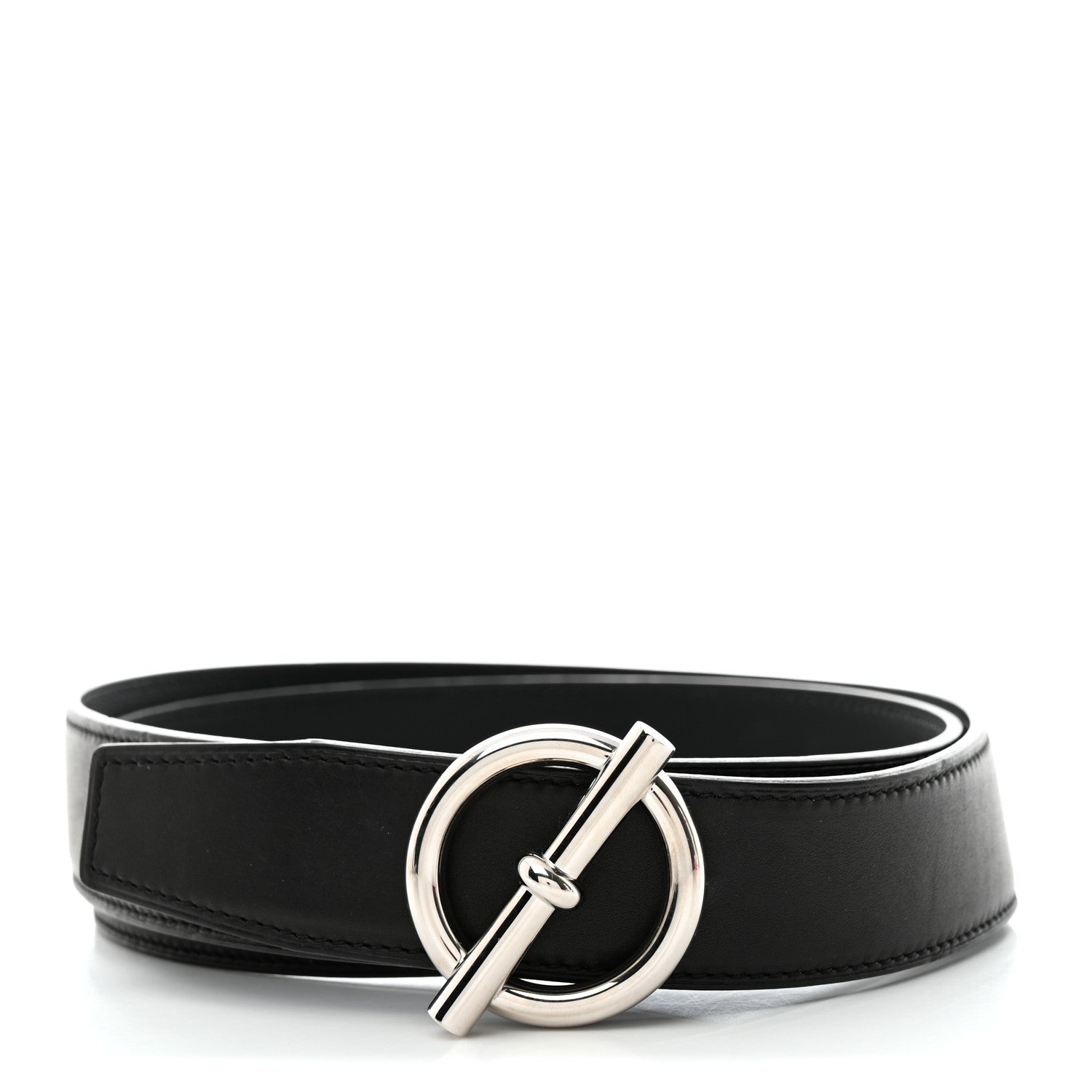Hermes Chamonix Chaine D'Ancre Belt 85 34 Black 1 of 5