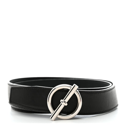 Hermes Chamonix Chaine D'Ancre Belt 85 34 Black 1 of 5