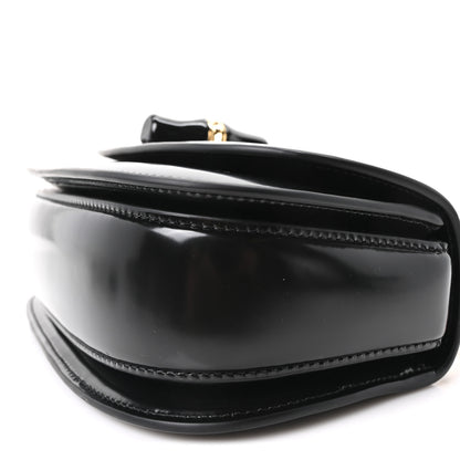 Gucci Shiny Polished Calfskin Medium Bamboo Diva Black 11 of 11