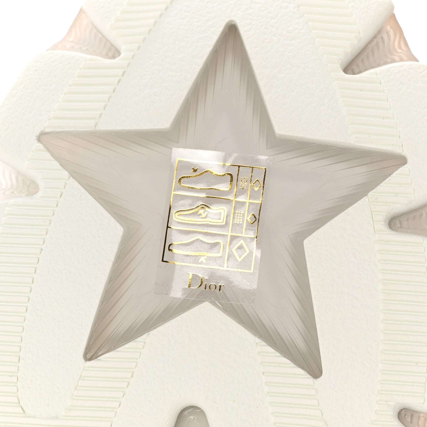 Matte Technical Fabric Mesh Dior Vibe Sneakers 39.5 White Gold