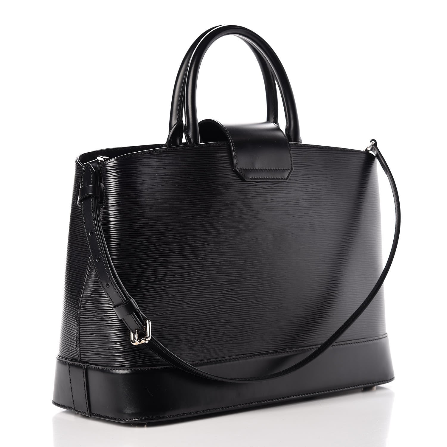 Louis Vuitton Epi Mirabeau GM Black 3 of 7