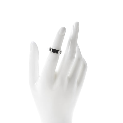 Cartier 18K White Gold 5.5mm LOVE Ring 49 4.75 2 of 4
