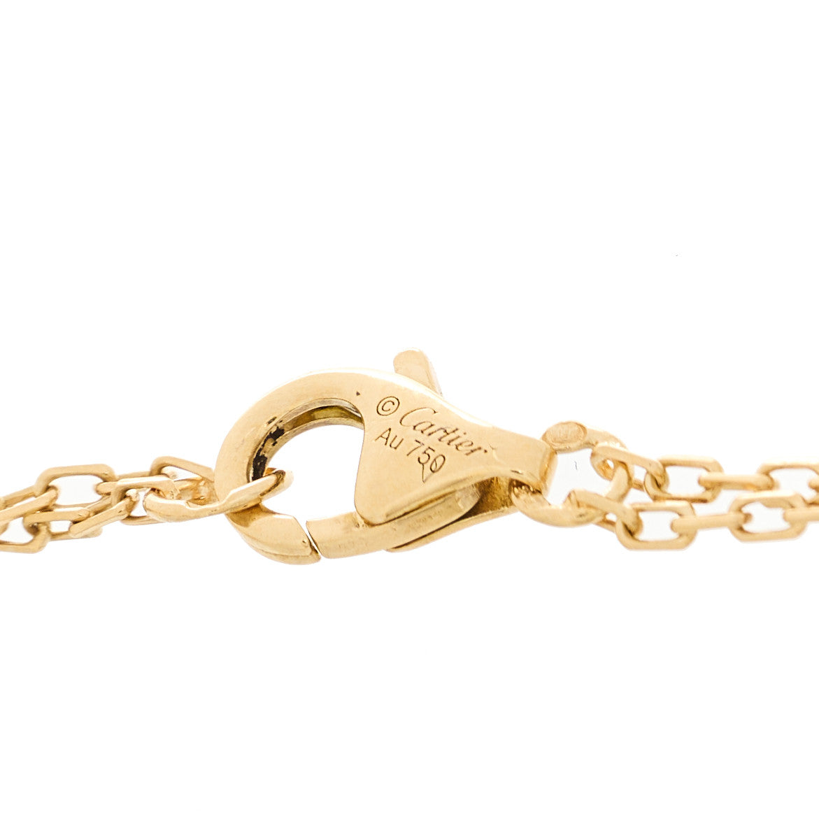 Cartier 18K Yellow Gold Diamond Love Bracelet 4 of 5