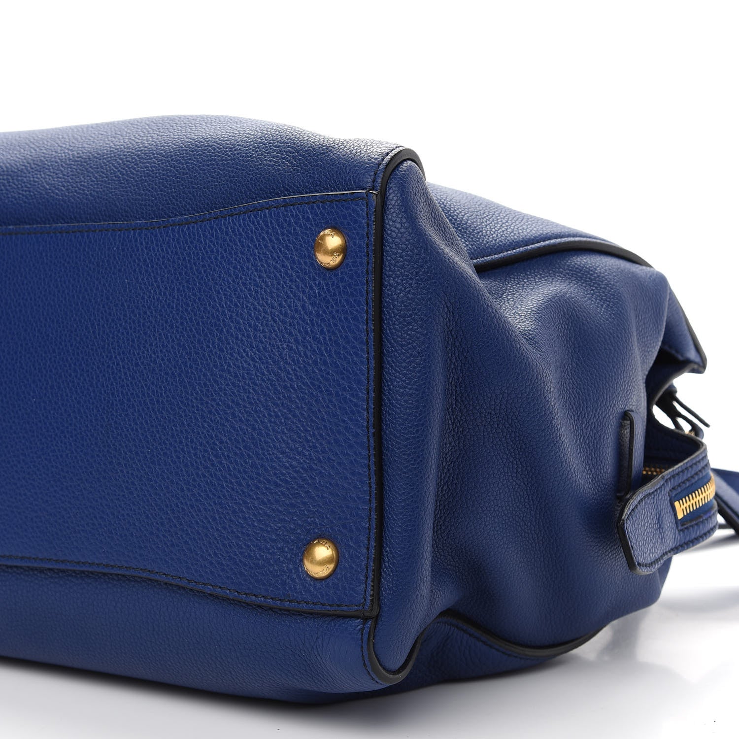 Prada Vitello Grain Tote Inchiostro 8 of 8