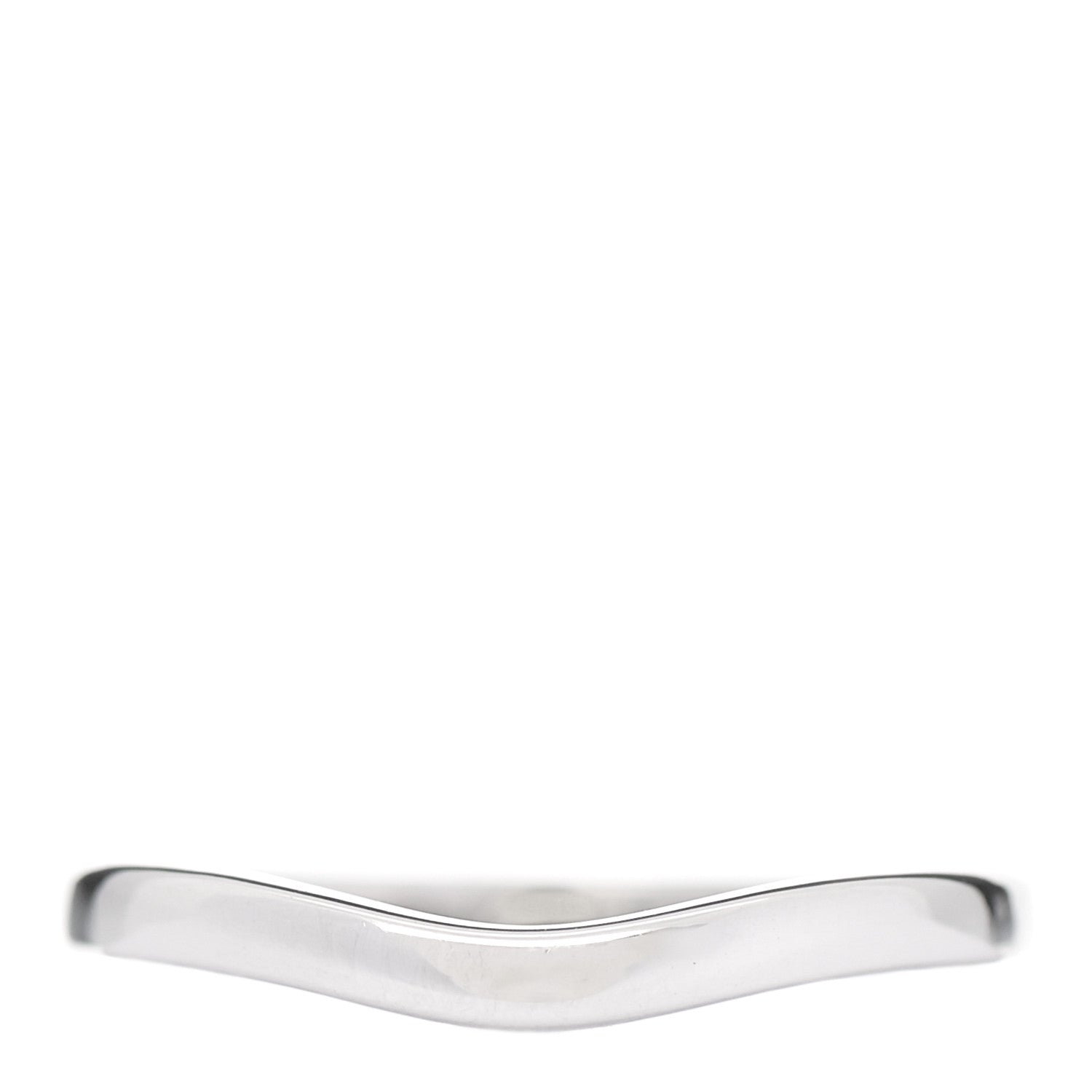 Cartier Platinum Ballerine Wedding Band Ring 50 5.25 1 of 6