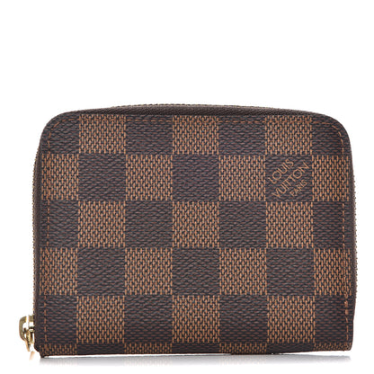 Louis Vuitton Damier Ebene Zippy Coin Purse 1 of 10