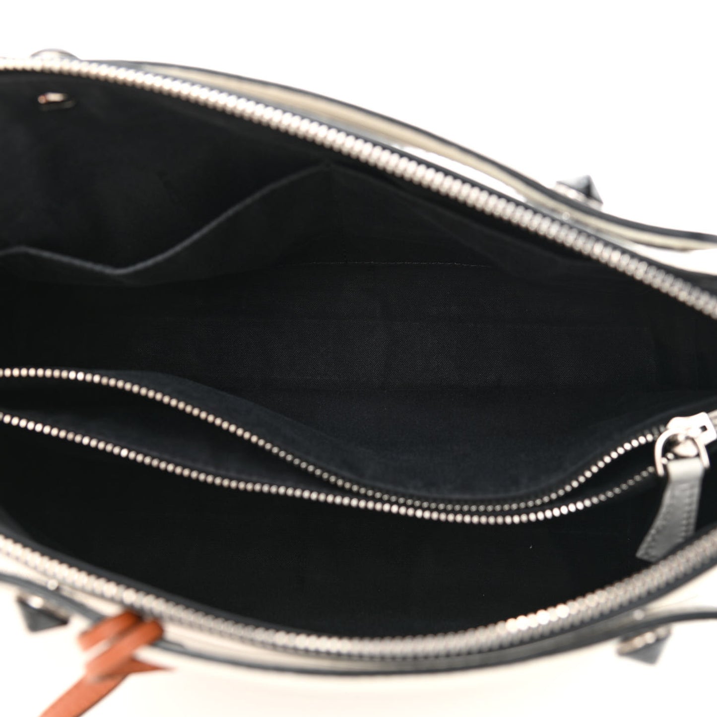 Vitello Dolce Croc Tail Medium By The Way Boston Bag White Black