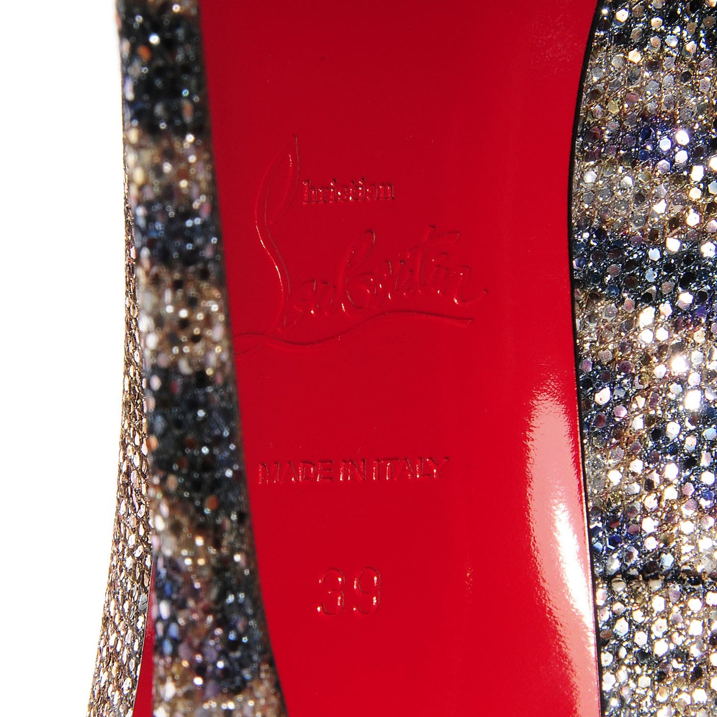 Glitter Sirene Pigalle Follies 120 Pumps 39 9 Gold