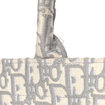 Christian Dior Oblique Large Book Tote Grey 10 of 11