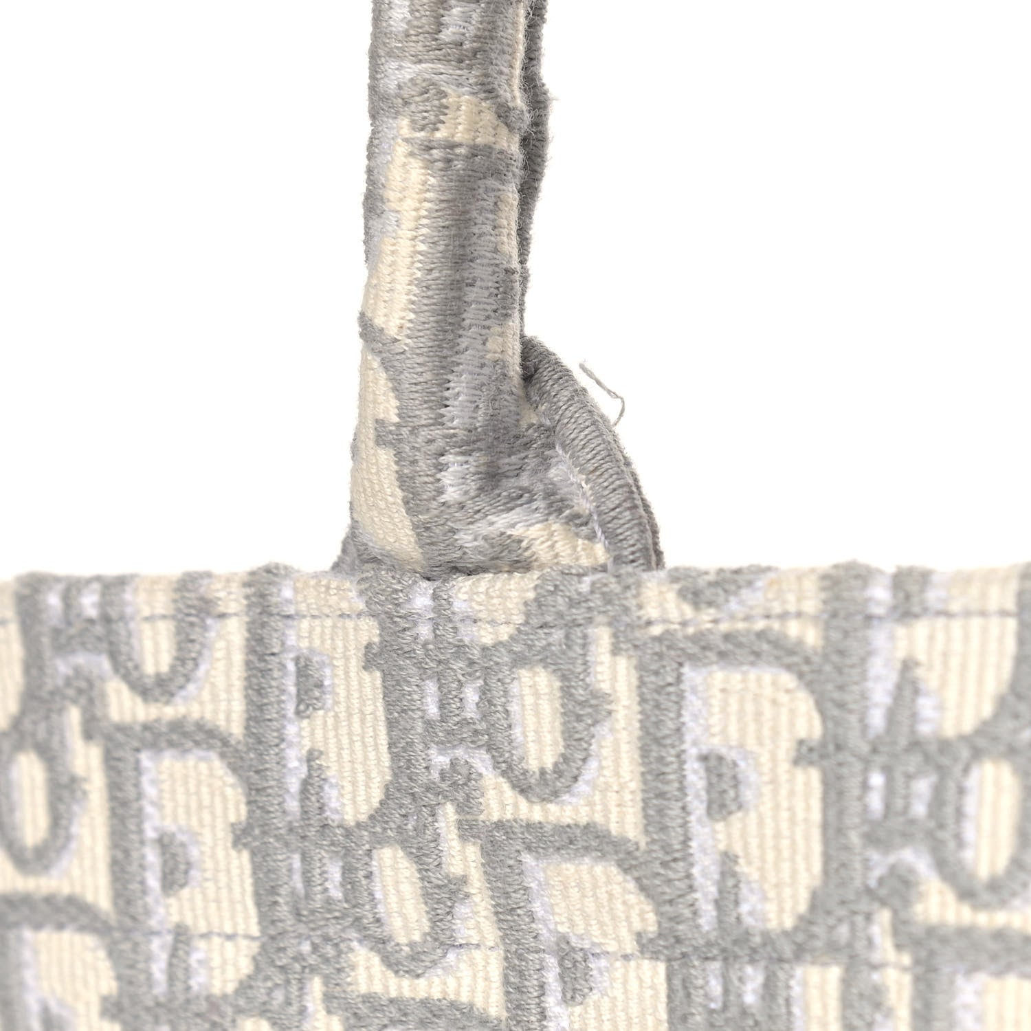 Christian Dior Oblique Large Book Tote Grey 10 of 11