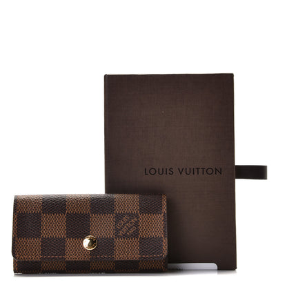 Louis Vuitton Damier Ebene Multicles 4 Key Holder 9 of 9