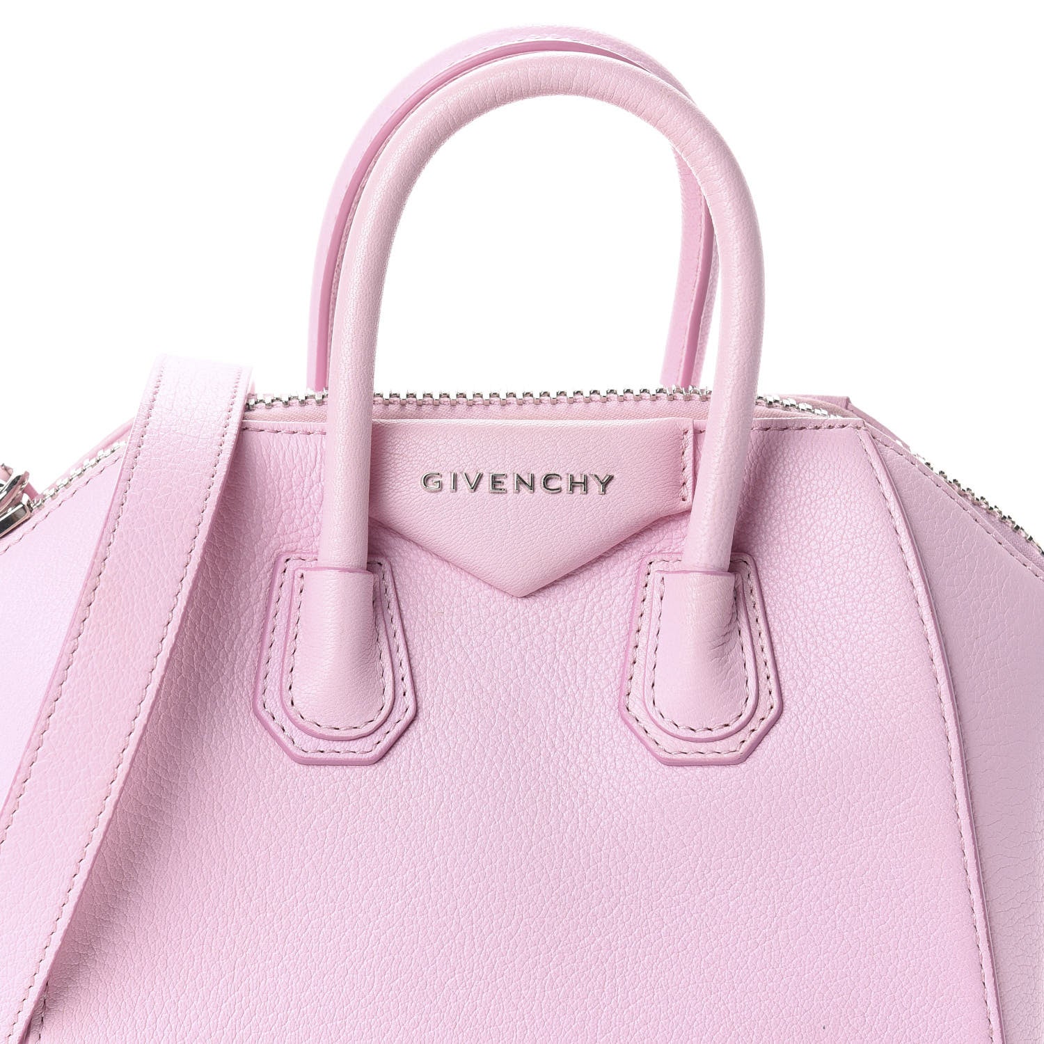 Givenchy Sugar Goatskin Mini Antigona Bright Pink 6 of 8