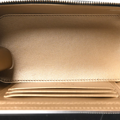 Chanel Calfskin Quilted Perfect Fit Vanity Case With Chain Black 5 of 12