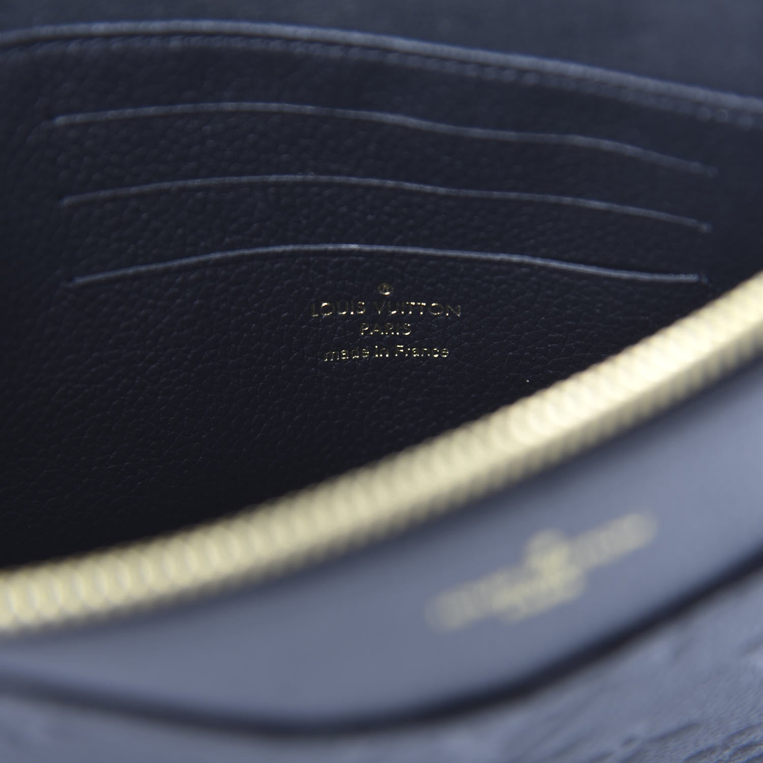 Louis Vuitton Empreinte Pochette Melanie MM Black 8 of 9