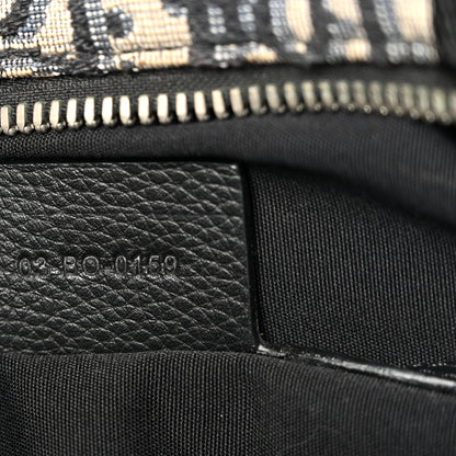 Christian Dior Oblique Calfskin Safari Backpack Navy Blue 7 of 11