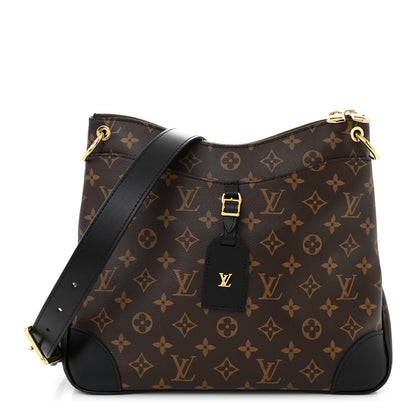 Louis Vuitton Monogram Odeon MM Black 1 of 9