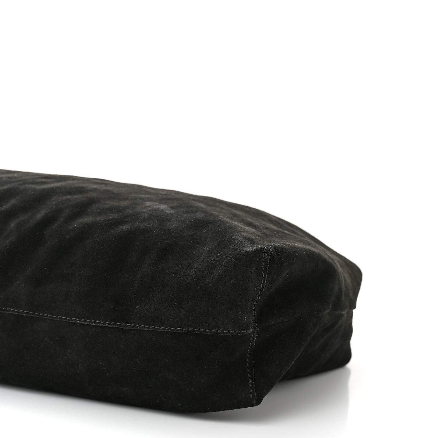 The Row Suede Bindle Bag Espresso 9 of 9