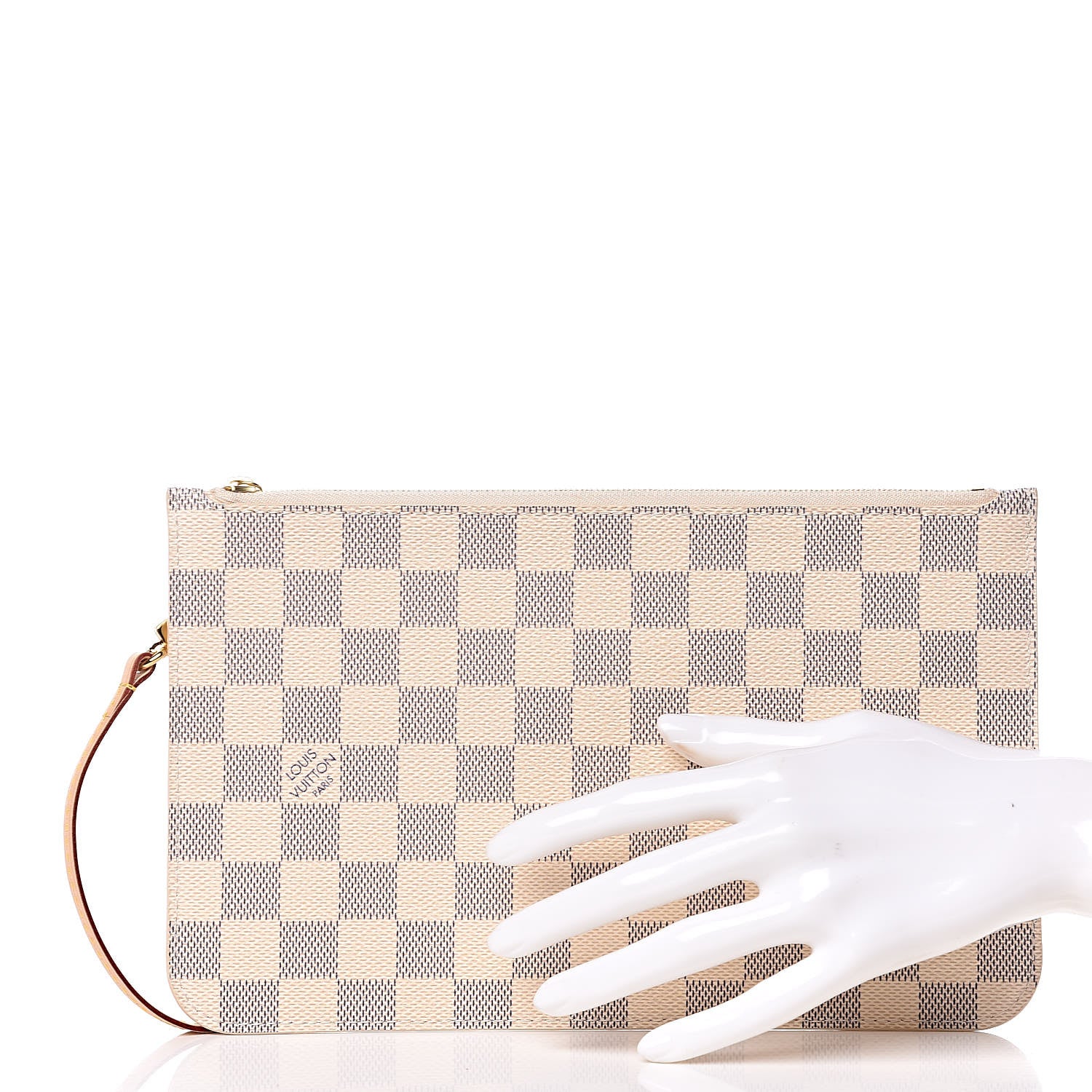 Louis Vuitton Damier Azur Neverfull MM GM Pochette 2 of 8