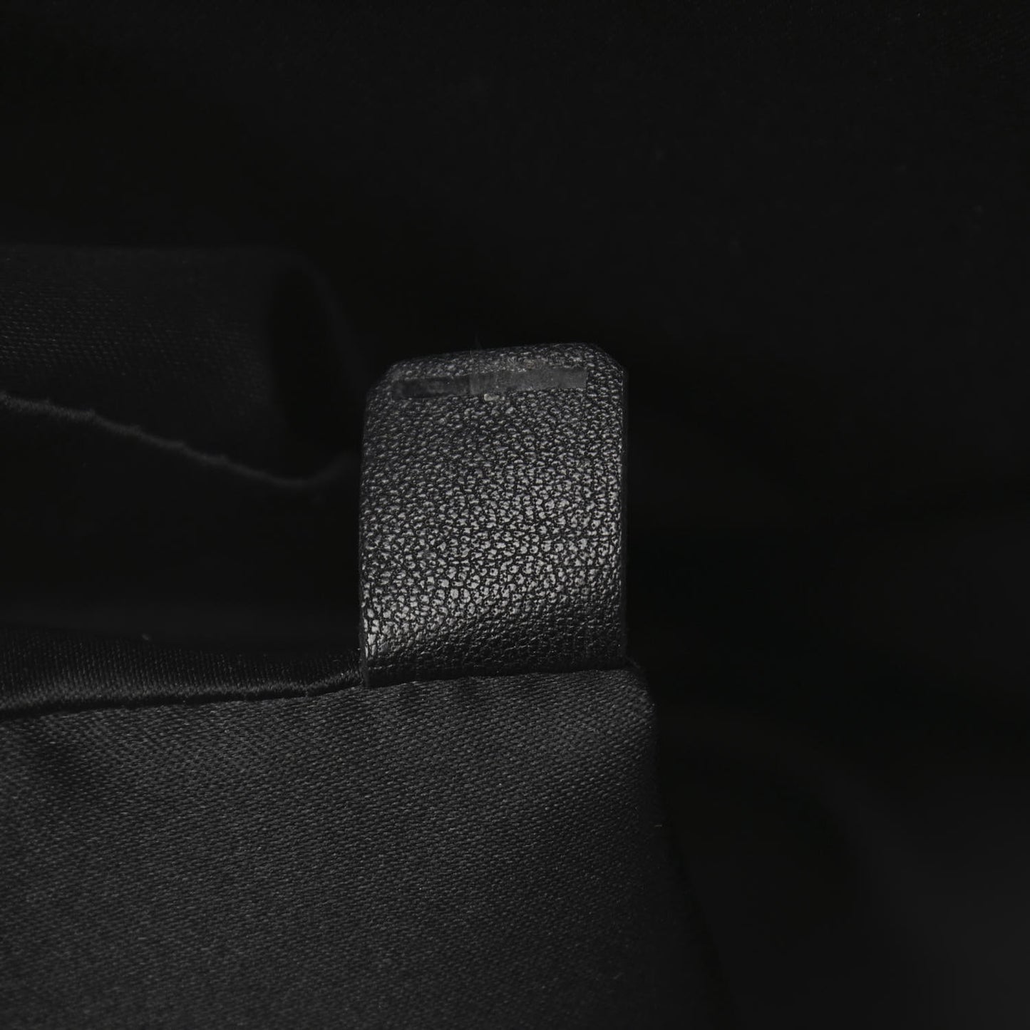 Lambskin Large CC Crossing Flap Black