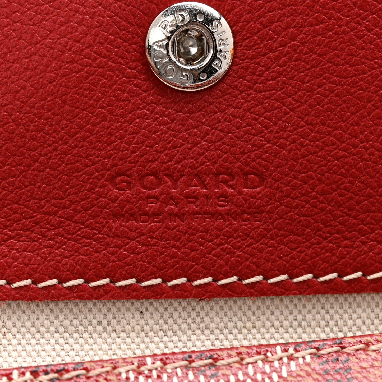 Goyardine Saint Louis PM Red