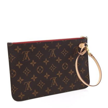 Louis Vuitton Monogram Neverfull MM GM Pochette Cherry 3 of 7