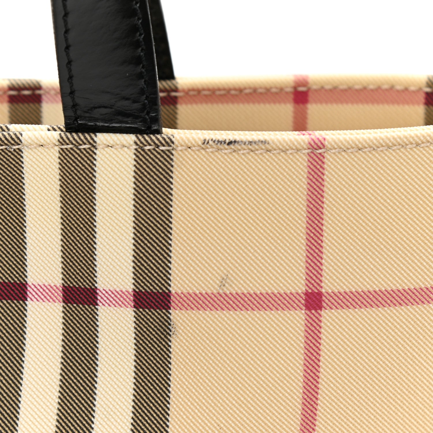 Burberry House Check Small Tote Black 10 of 10