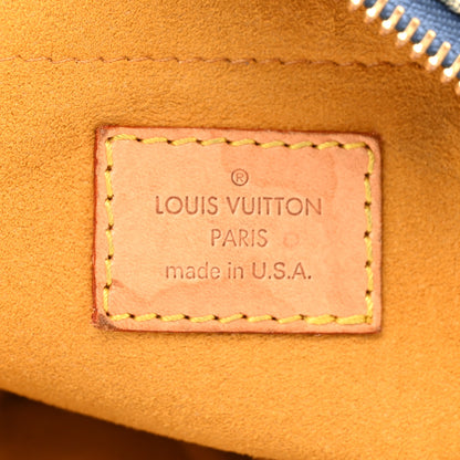 Louis Vuitton Monogram Denim Baggy PM Blue 6 of 11