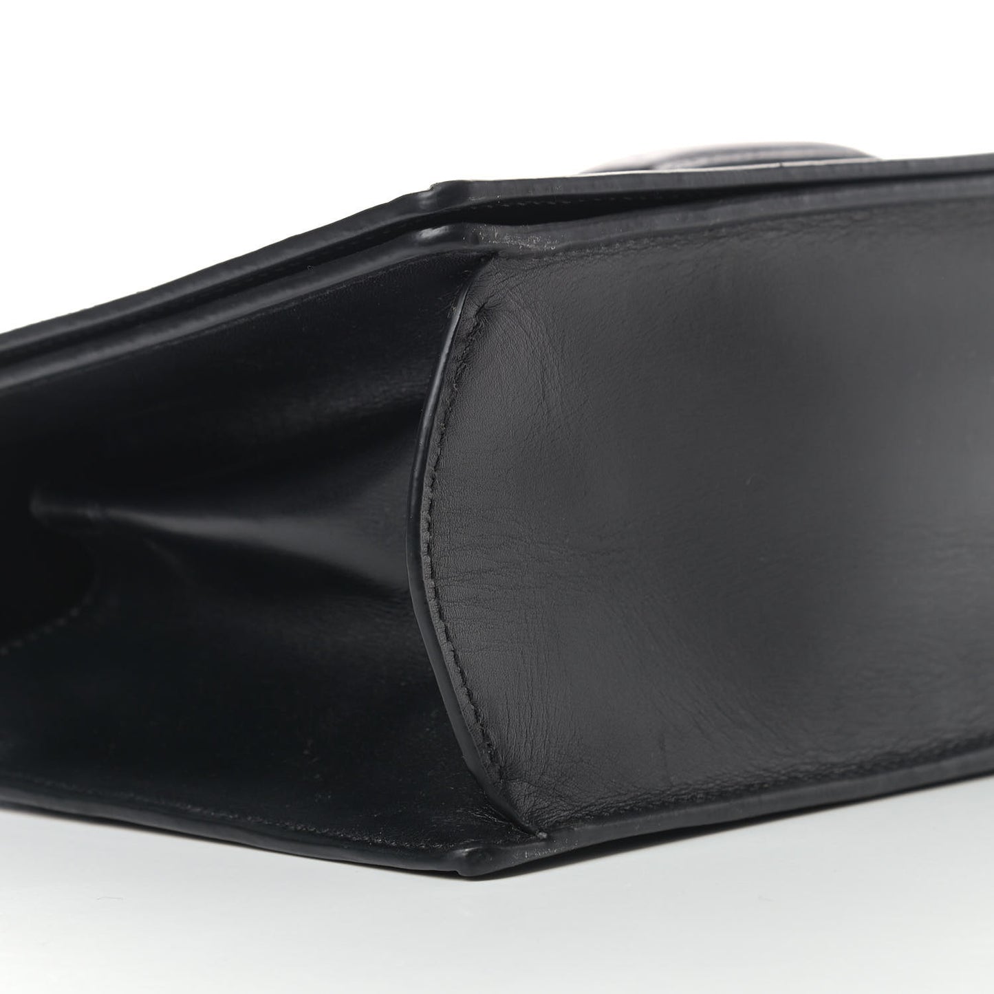 Calfskin Medium Barcelona Shoulder Bag Black