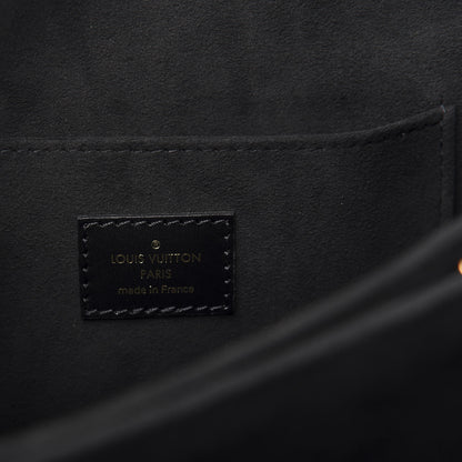 Louis Vuitton Smooth Calfskin Dauphine MM Black 7 of 11