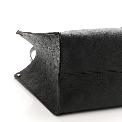 Louis Vuitton Empreinte Monogram Giant Onthego MM Black 8 of 10