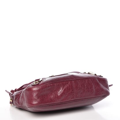 Balenciaga Agneau Classic Gold Hardware Hip Violet Prune 4 of 9