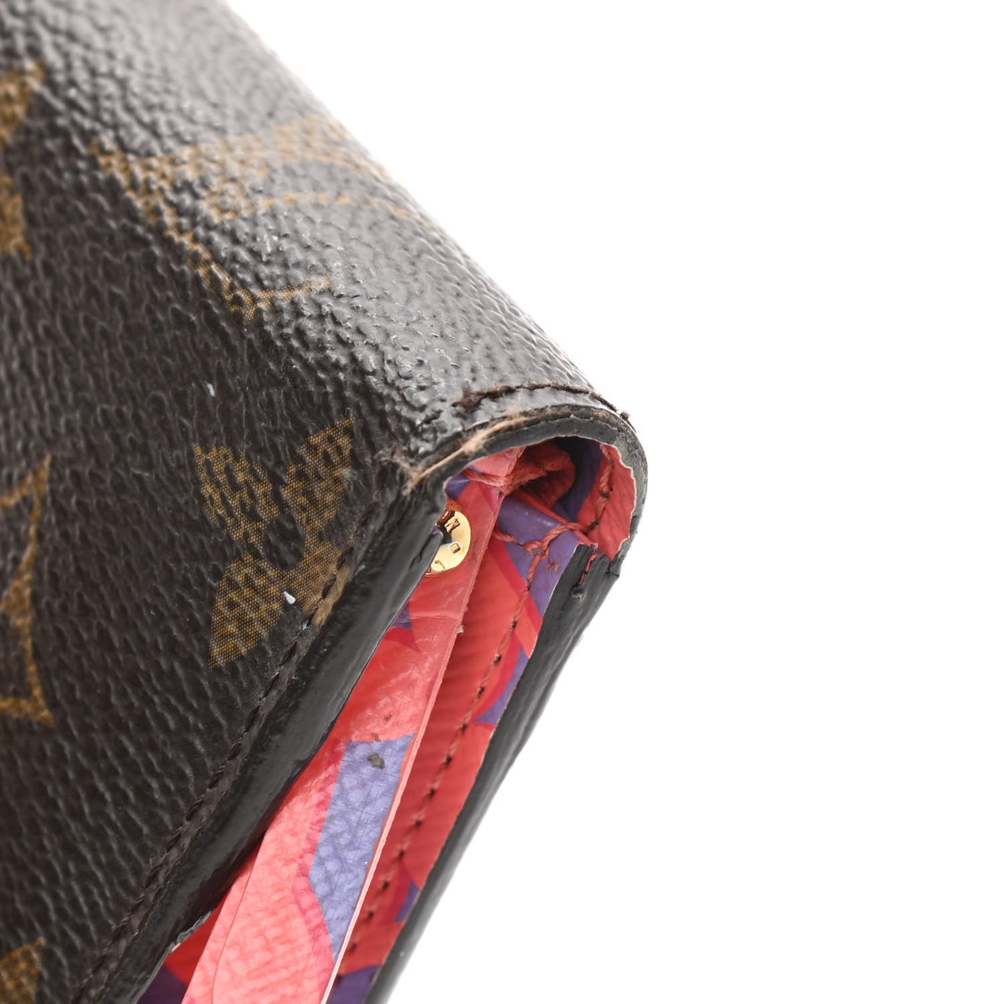 Sweet Monogram Insolite Wallet Corail
