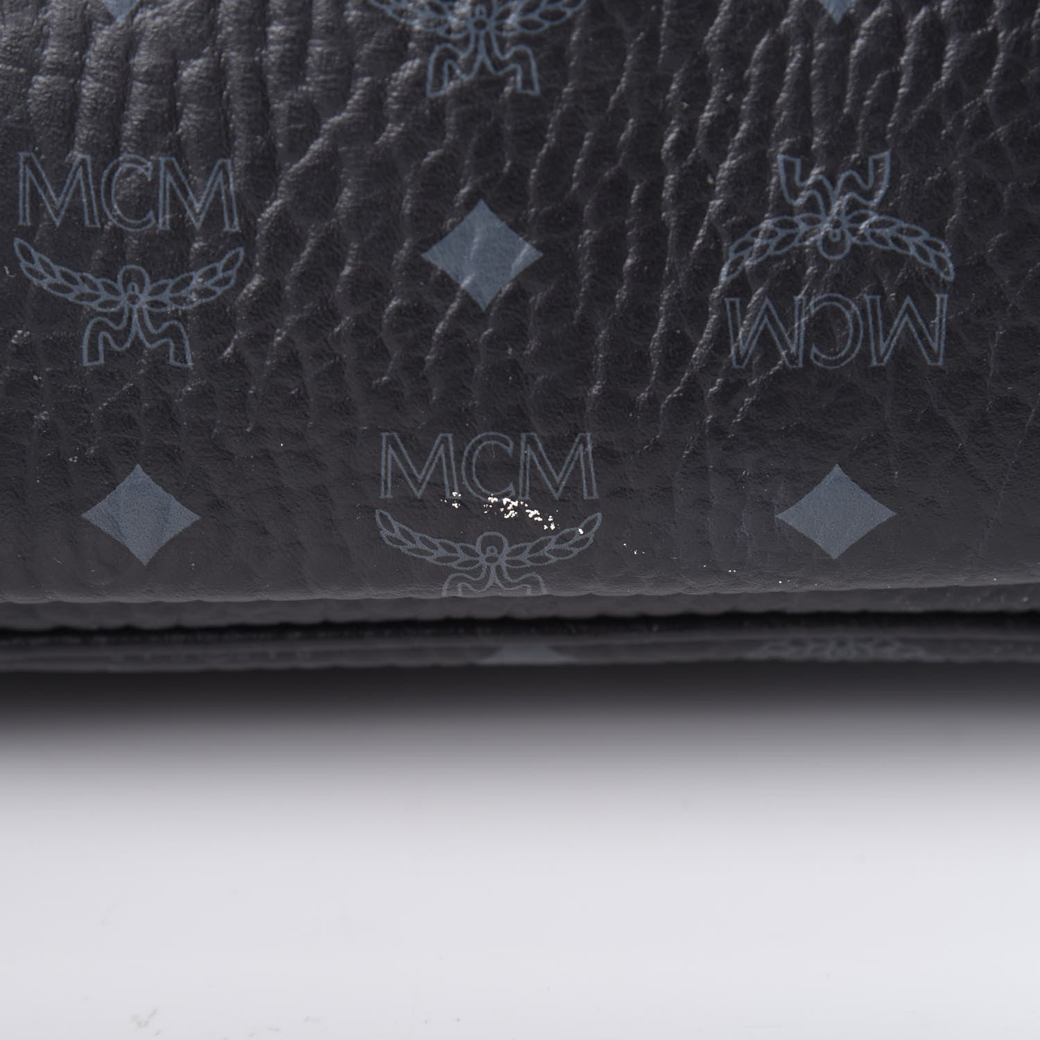 MCM Visetos Studded Small Dual Stark Backpack Black 12 of 19