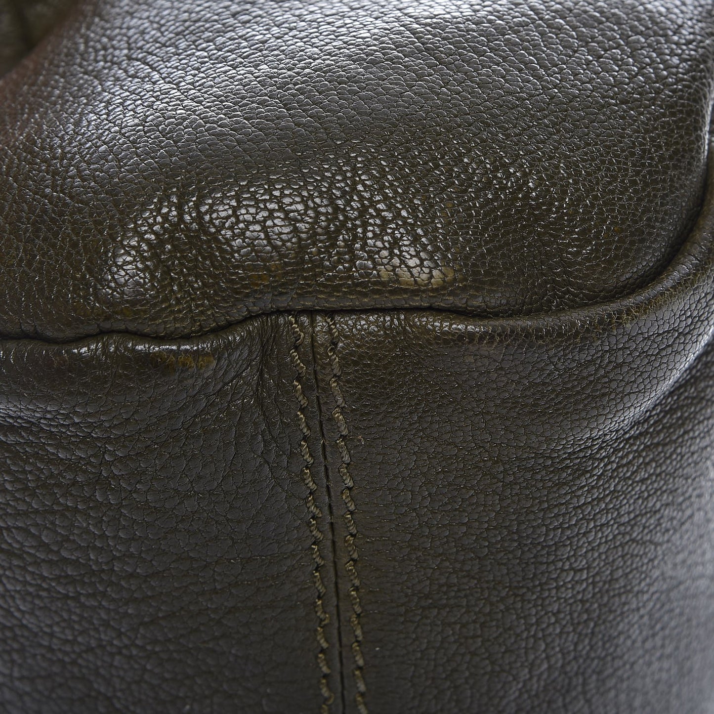 Sugar Goatskin Mini Pandora Khaki