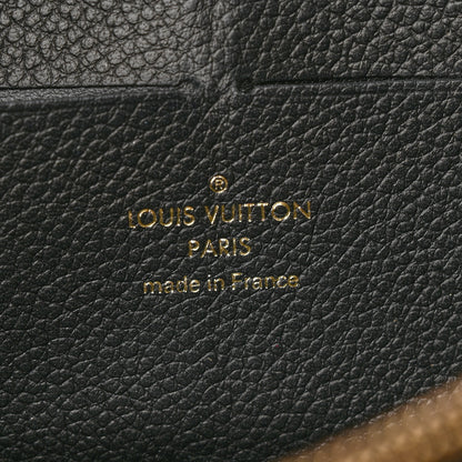 Louis Vuitton Empreinte Zippy Wallet Black 6 of 12