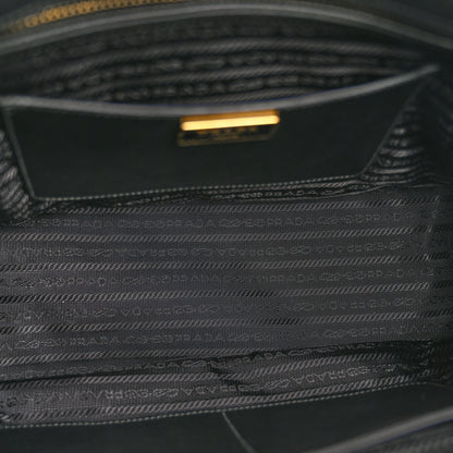 Prada Saffiano Lux Medium Galleria Double Zip Tote Black 5 of 14