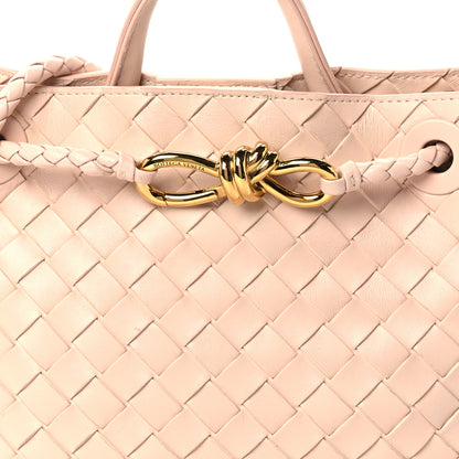 Bottega Veneta Nappa Intrecciato Small Andiamo Shoulder Bag Lotus 8 of 10