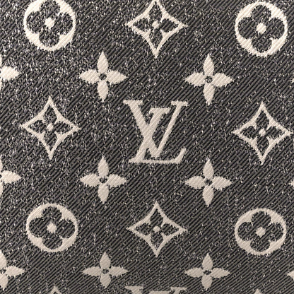 Louis Vuitton Denim Monogram Jacquard Speedy Bandouliere 25 Black 9 of 11