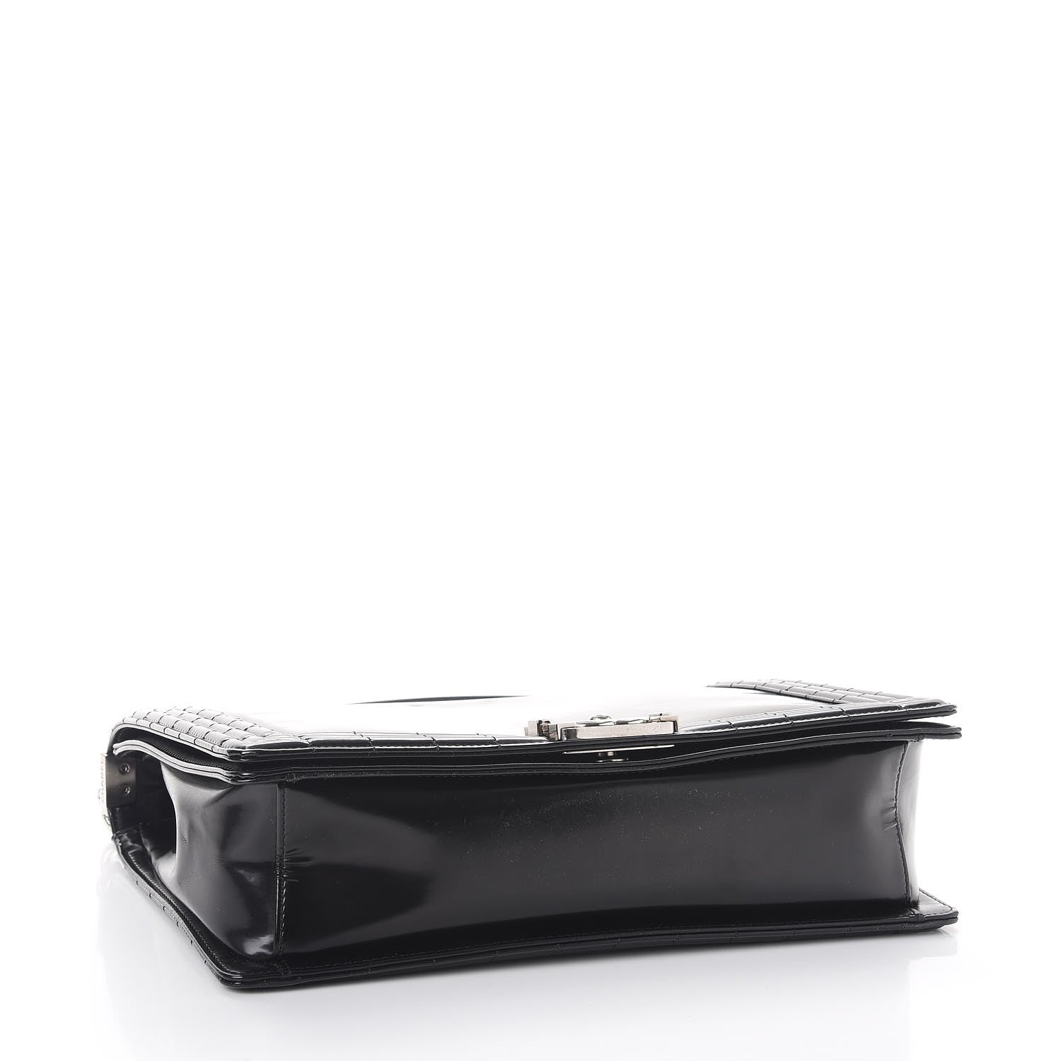 Chanel Glazed Calfskin Large Boy Flap Black 4 of 11