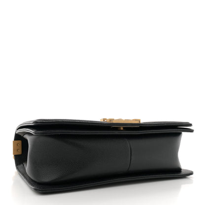 Chanel Caviar Quilted Medium Boy Flap Black 4 of 12