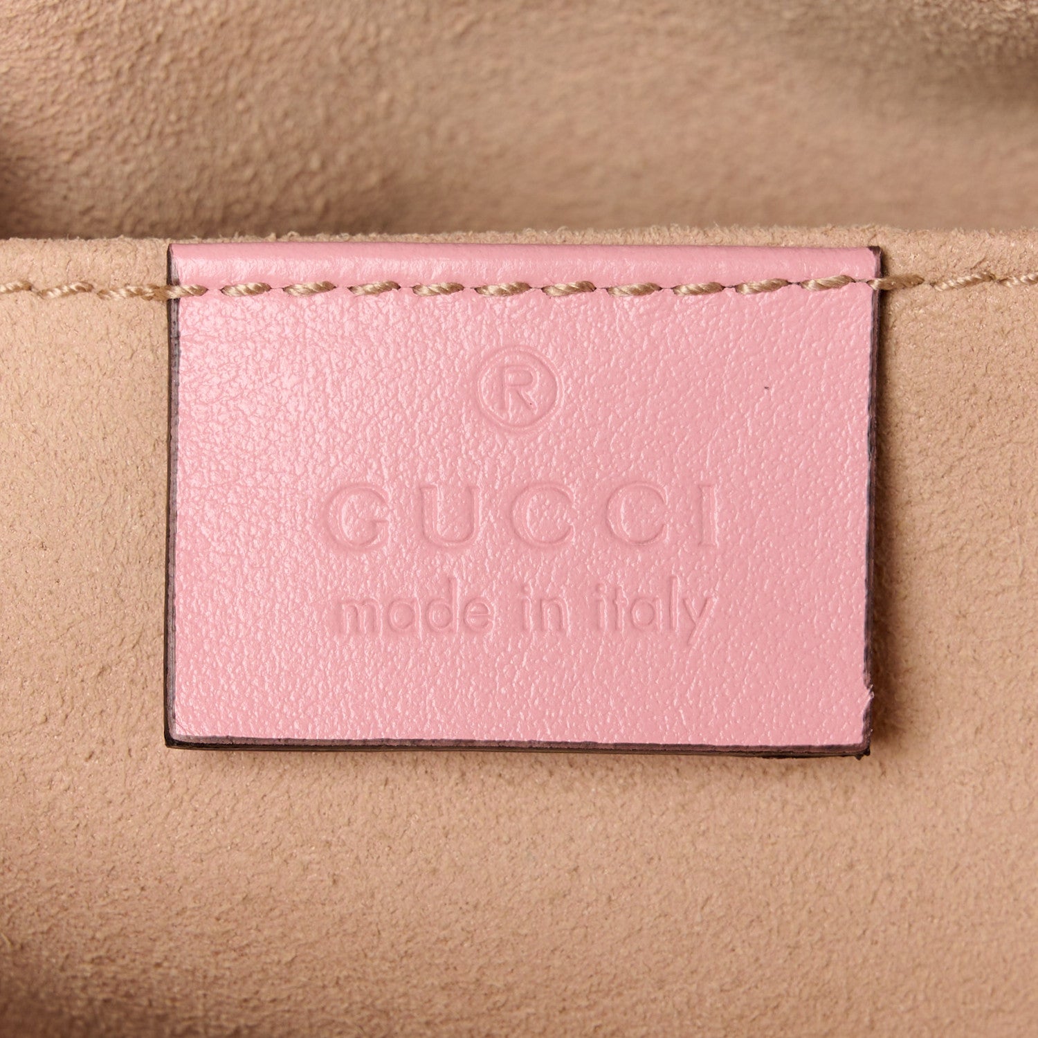Gucci Calfskin Matelasse Small GG Marmont Chain Shoulder Bag Wild Rose 6 of 11