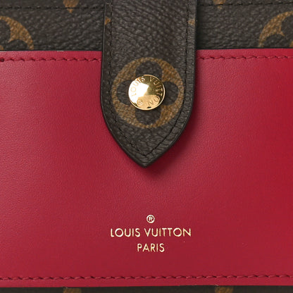 Louis Vuitton Monogram Juliette Wallet Fuschia 8 of 9