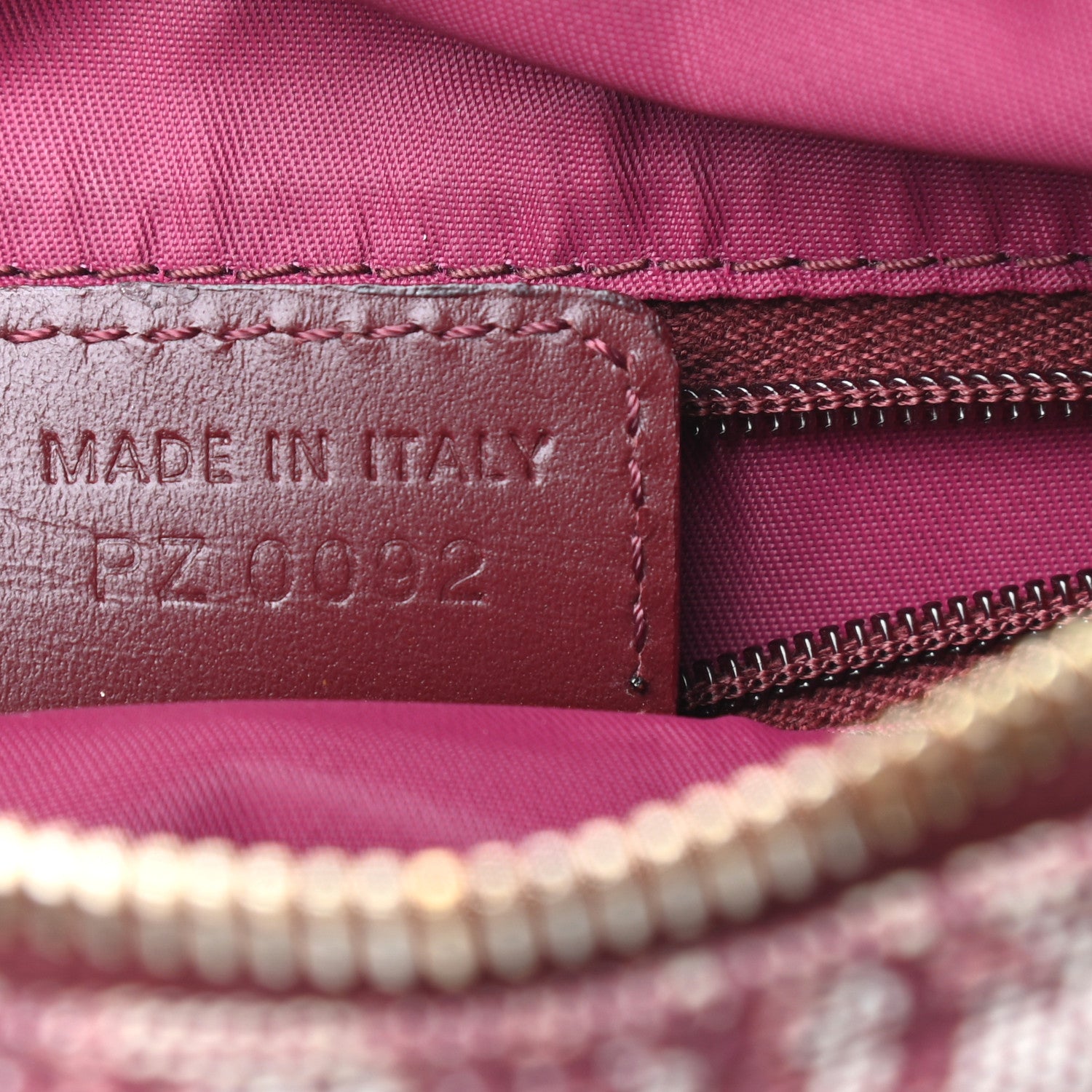 Christian Dior Monogram Boston Red 7 of 9