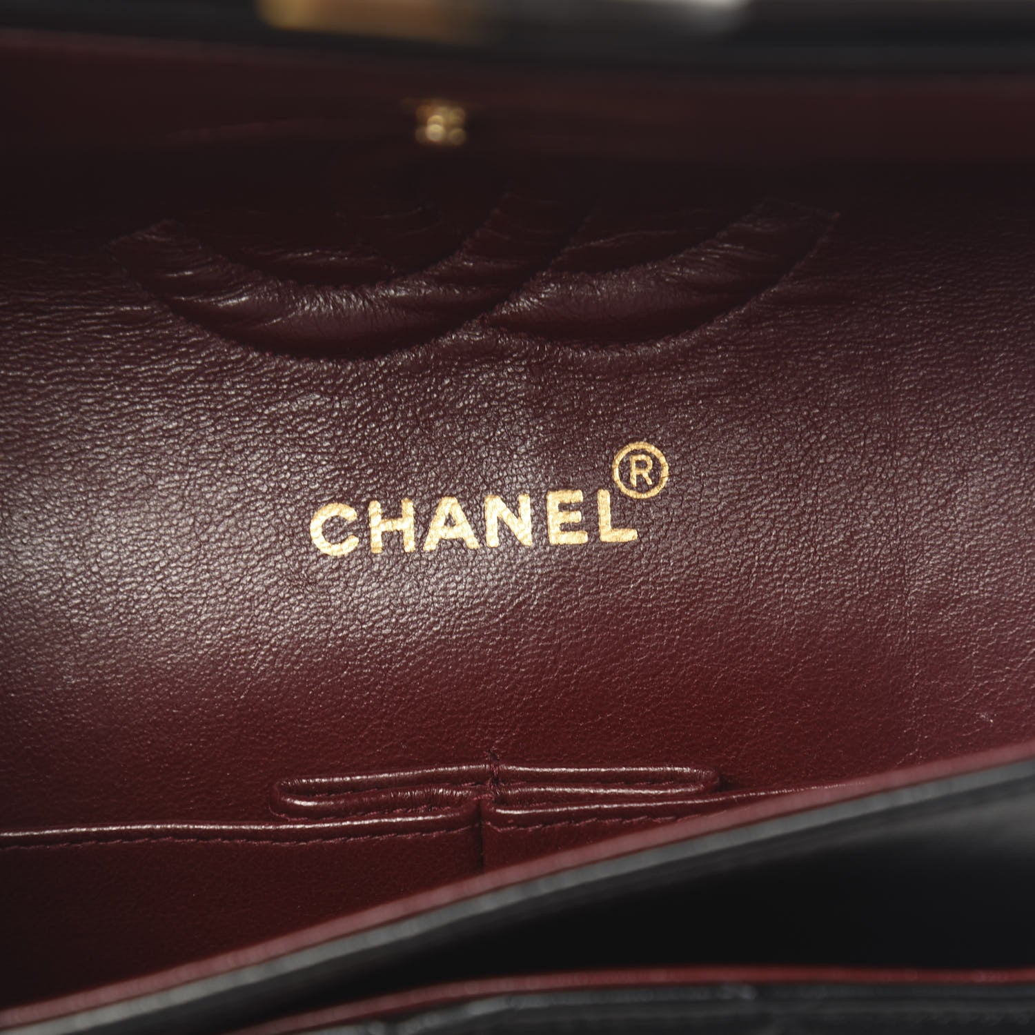 Chanel Lambskin Quilted Medium Double Flap Black 6 of 14