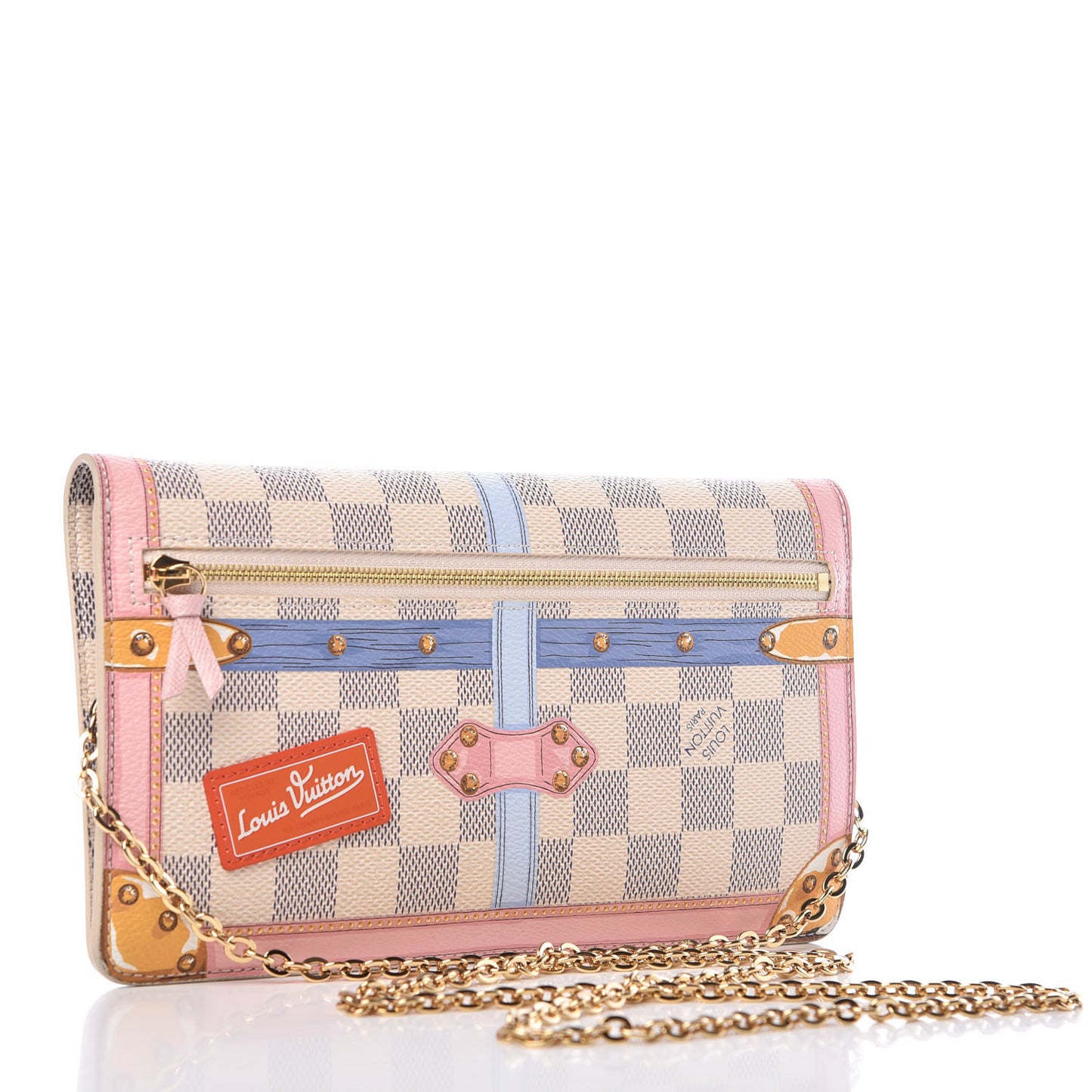 Damier Azur Summer Trunks Pochette Weekend