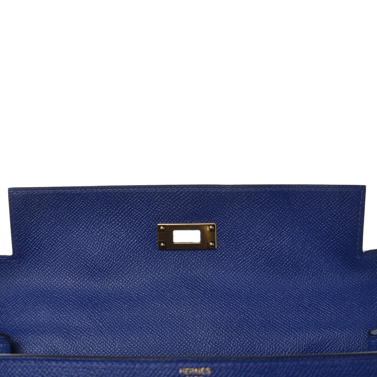 Epsom Kelly Sellier 28 Bleu Electrique
