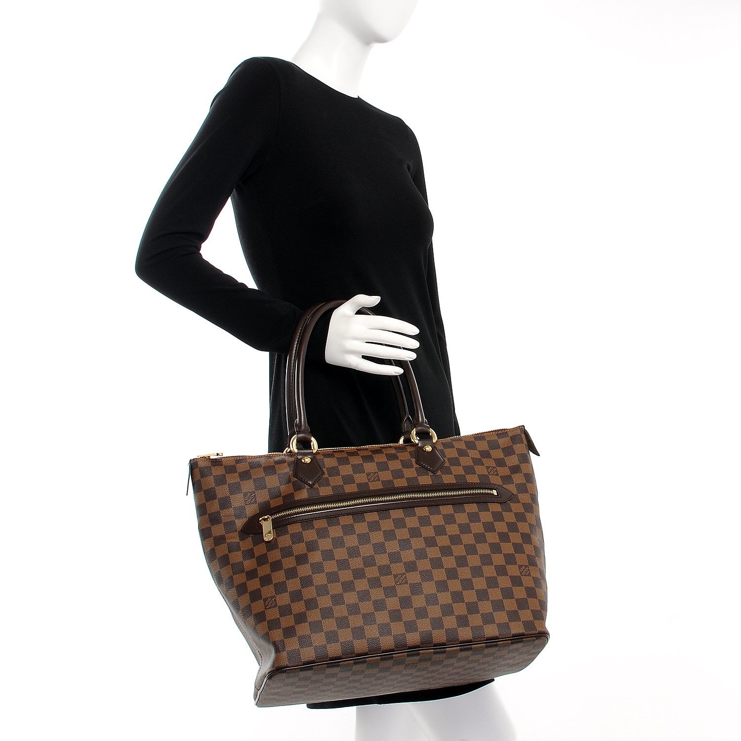 Louis Vuitton Damier Ebene Saleya GM 2 of 7